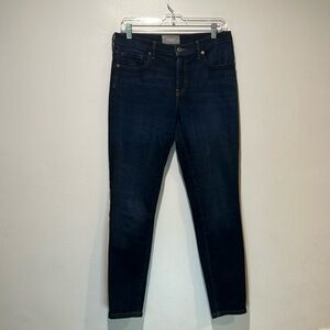 EVERLANE The Mid-Rise Skinny Stretch Jean Dark Rinse Size 30